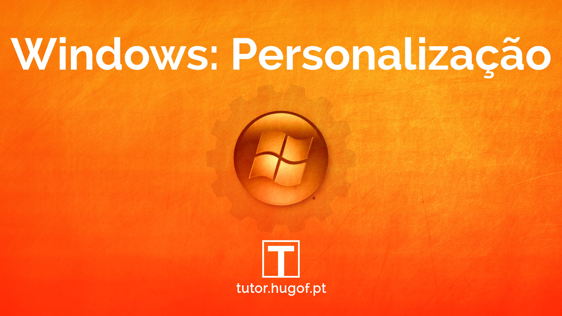 Personalizar o Windows